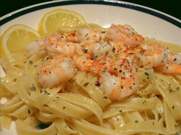 Shrimp And Scallop Pasta With White Wine Sauce
 Seafood Linguini With White Wine Sauce Recipe Food