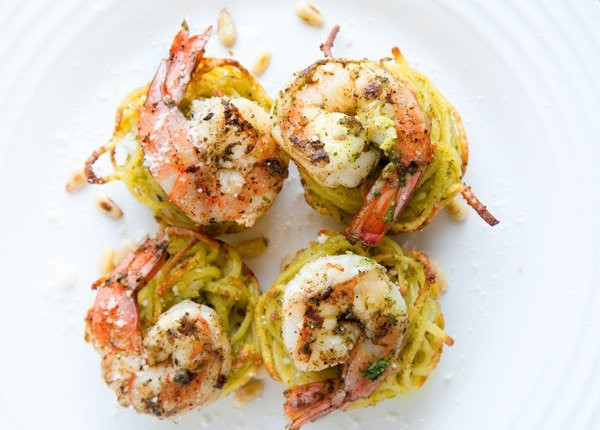 Shrimp And Scallop Pasta With White Wine Sauce
 Ten Delicious Appetizers that are sure to please your
