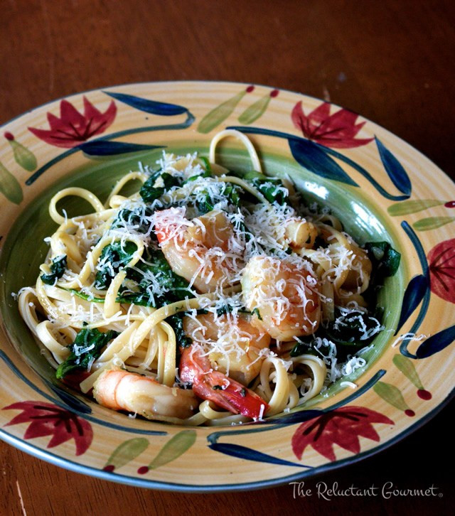 Shrimp Spinach Pasta Recipes
 A Simple and Fast Recipe for Pasta with Shrimp and Spinach