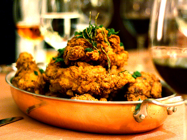 Side Dishes For Fried Chicken
 Bouchon Beverly Hills restaurant – Fried Shicken and