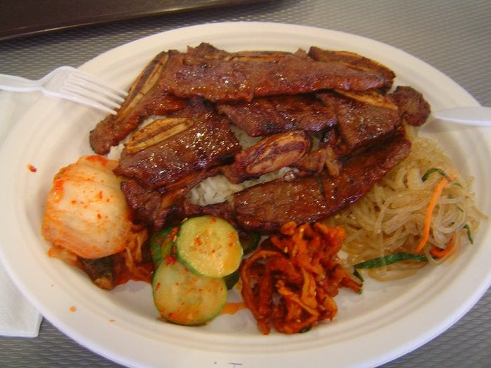 Side Dishes For Ribs
 1 bo Kalbi bbq short ribs and 4 kinds of side