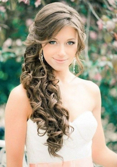 Side Hairstyles For Long Hair
 40 Gorgeous Side Swept Wedding Hairstyles