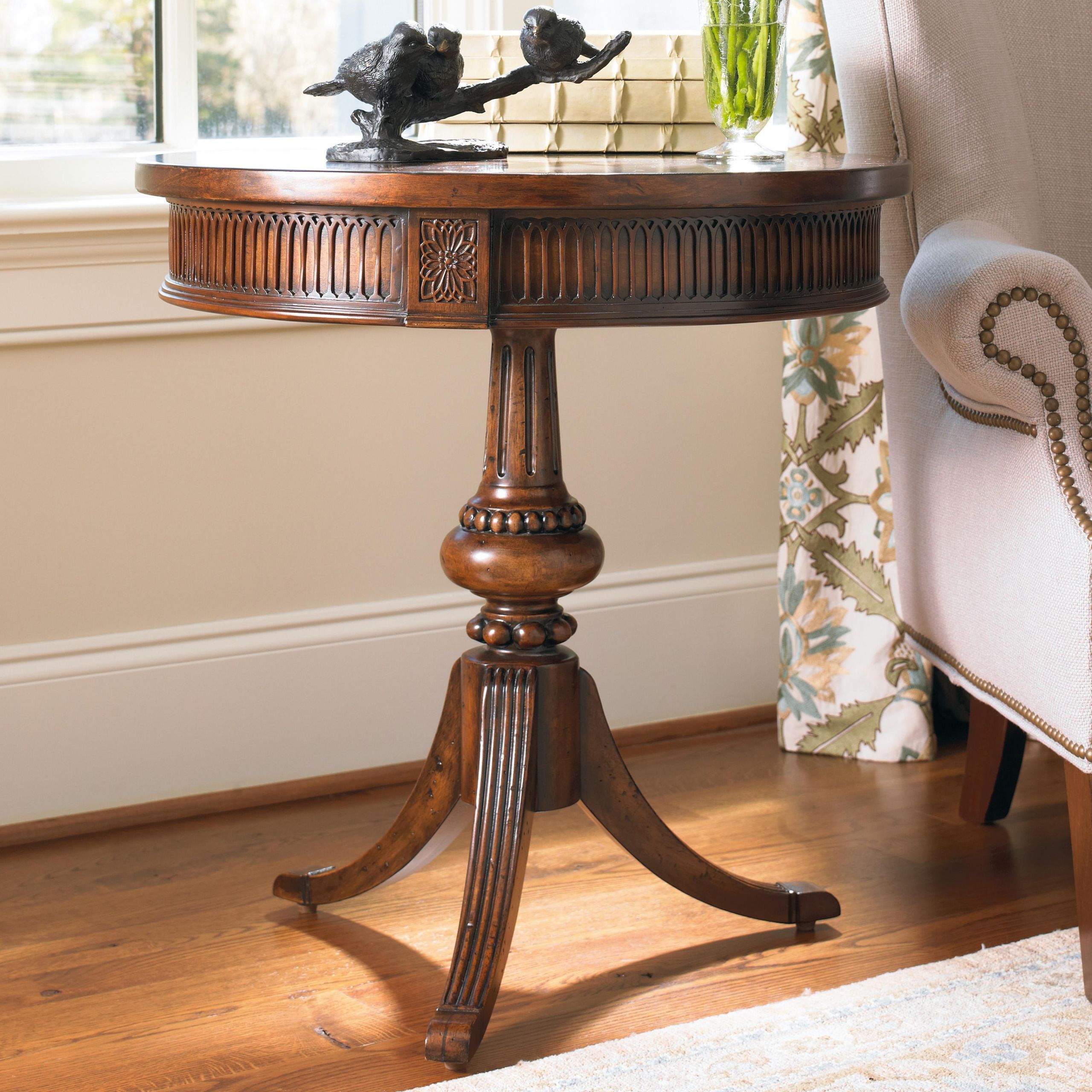 Side Table Living Room
 Hooker Furniture Living Room Accents Round Accent Table