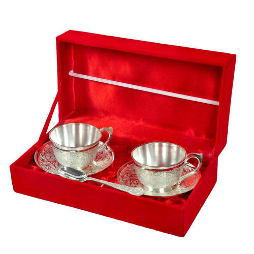 Silver Wedding Gifts
 Brass Jaipur Ace Wedding Gifts Silver Cup Set Rs 700 set