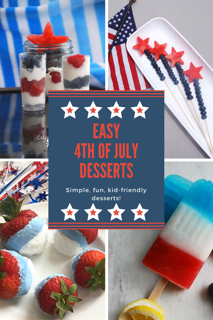Simple 4Th Of July Desserts
 Easy 4th of July Desserts Gluten Free Celiac Mama