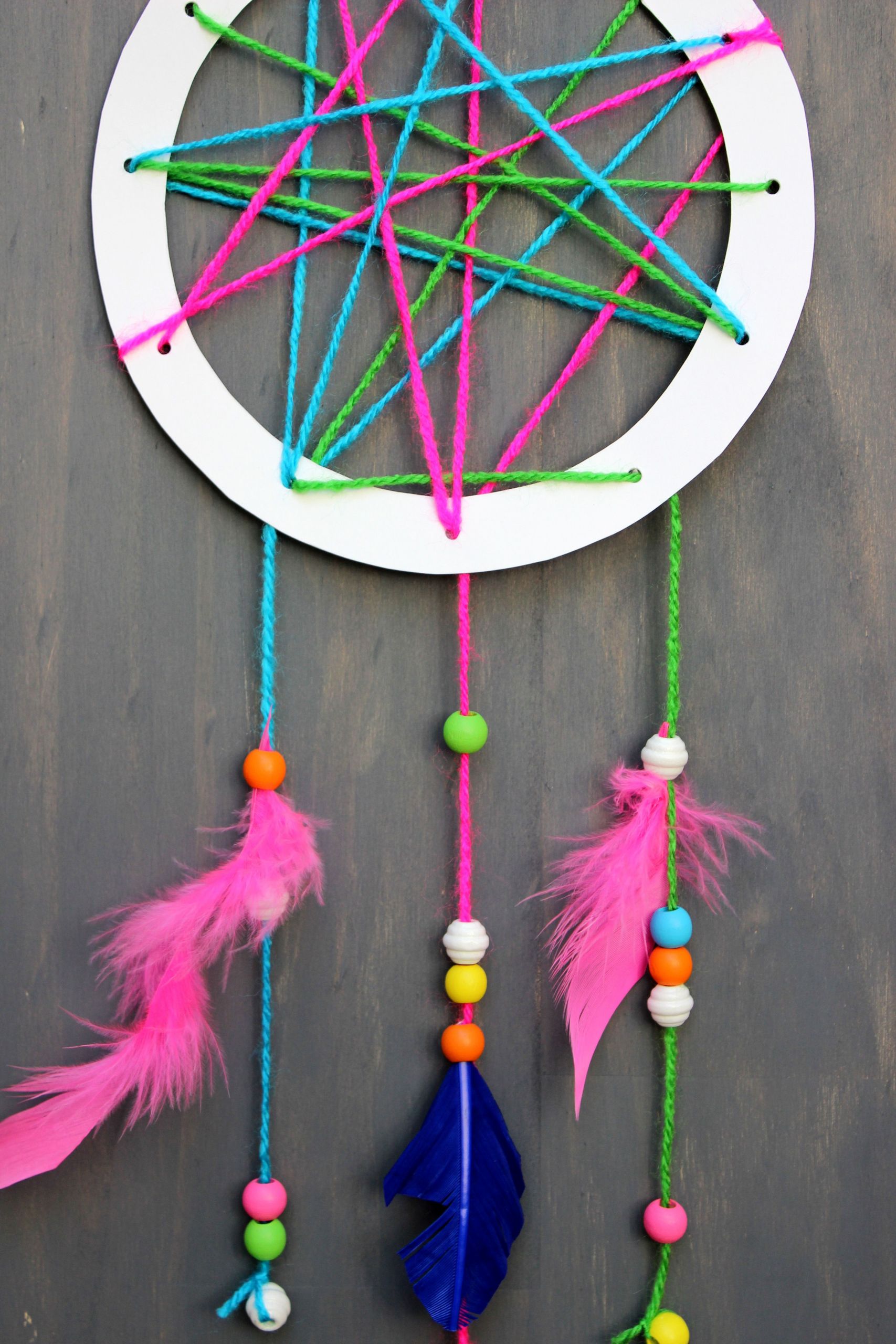 Simple Arts And Crafts For Toddlers
 How to make a dream catcher for kids on jane can A