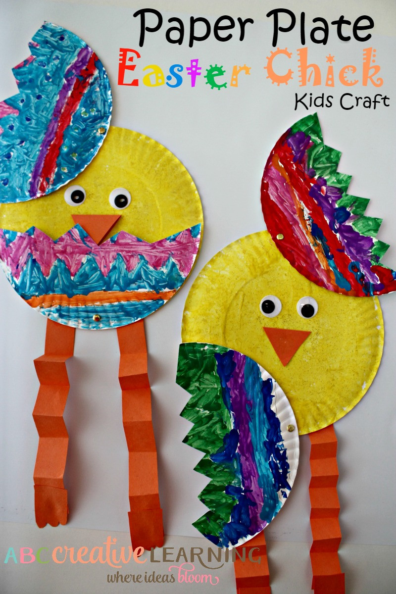 Simple Arts And Crafts For Toddlers
 Over 33 Easter Craft Ideas for Kids to Make Simple Cute