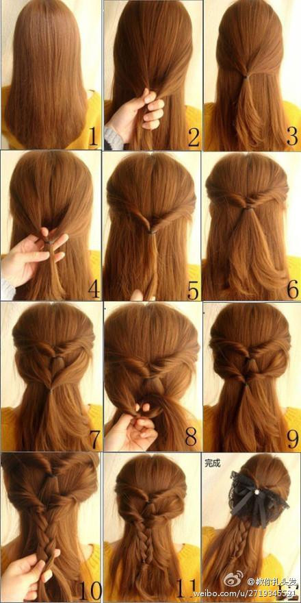 Simple But Cute Hairstyles
 21 Simple and Cute Hairstyle Tutorials You Should