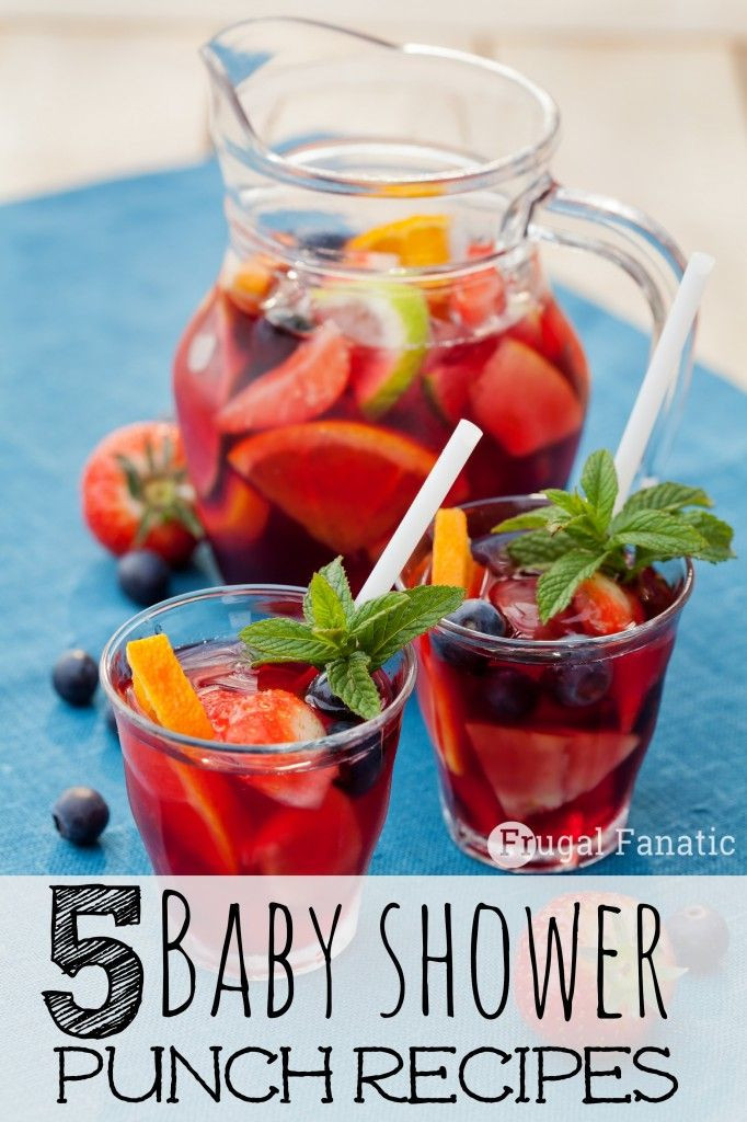 Simple Punch Recipes For Baby Showers
 easy punch recipes for baby shower