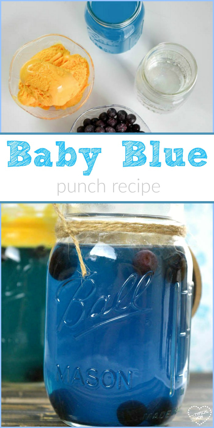 Simple Punch Recipes For Baby Showers
 Baby Blue Hawaiian Punch Recipe · The Typical Mom