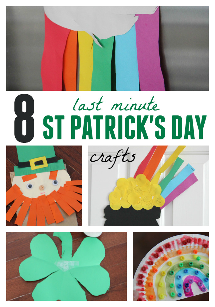 Simple St Patrick's Day Crafts
 Toddler Approved 8 Easy St Patrick s Day Crafts for Kids