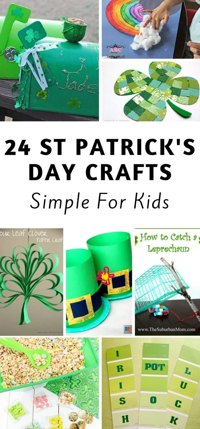 Simple St Patrick's Day Crafts
 24 Easy and Fun St Patrick s Day Crafts The Frugal Navy Wife