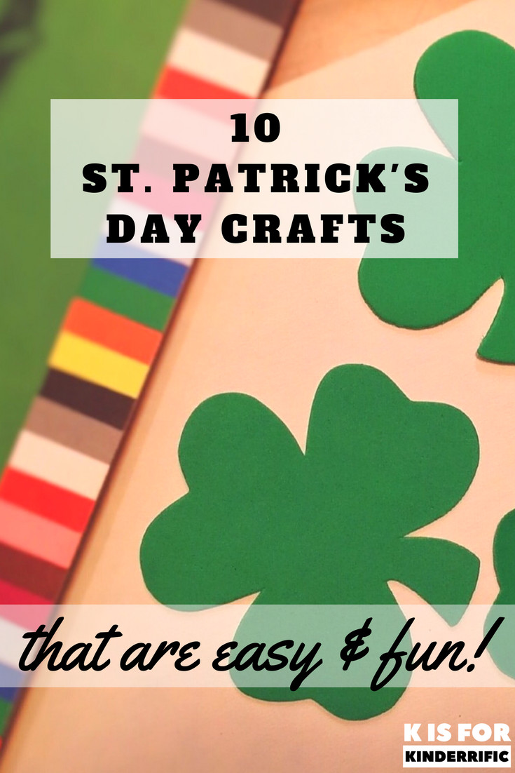 Simple St Patrick's Day Crafts
 K is for Kinderrific 10 St Patrick s Day Crafts