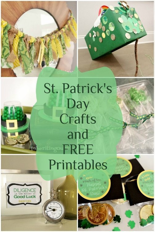 Simple St Patrick's Day Crafts
 St Patrick’s Day Crafts and Printables DIY Inspired