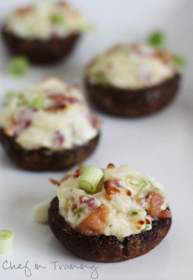 Simple Stuffed Mushrooms
 Easy and Delicious Stuffed Mushrooms Chef in Training