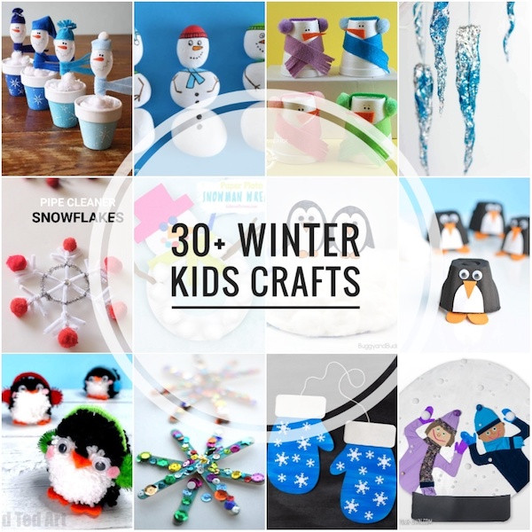 Simple Winter Craft For Kids
 30 Easy Winter Crafts for Kids The Joy of Sharing