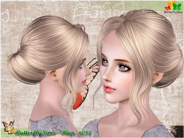 Sims 3 Female Hairstyles
 Custom Sims 3 Female Hair 085