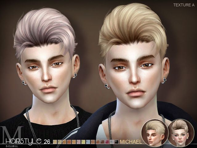 sims 4 male hairstyles swept bangs