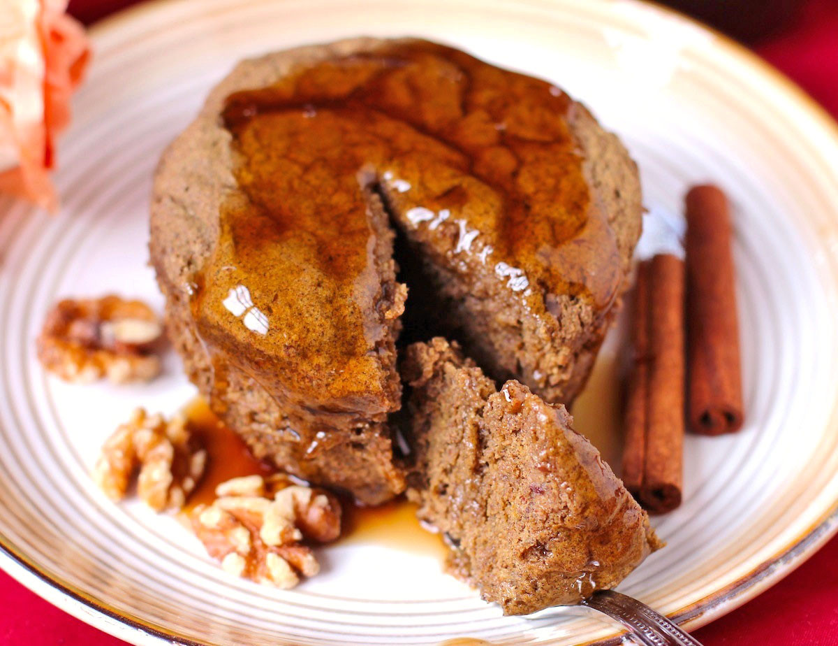 Single Serving Microwave Desserts
 Healthy Single Serving Pumpkin Buckwheat Microwave Cake Recipe
