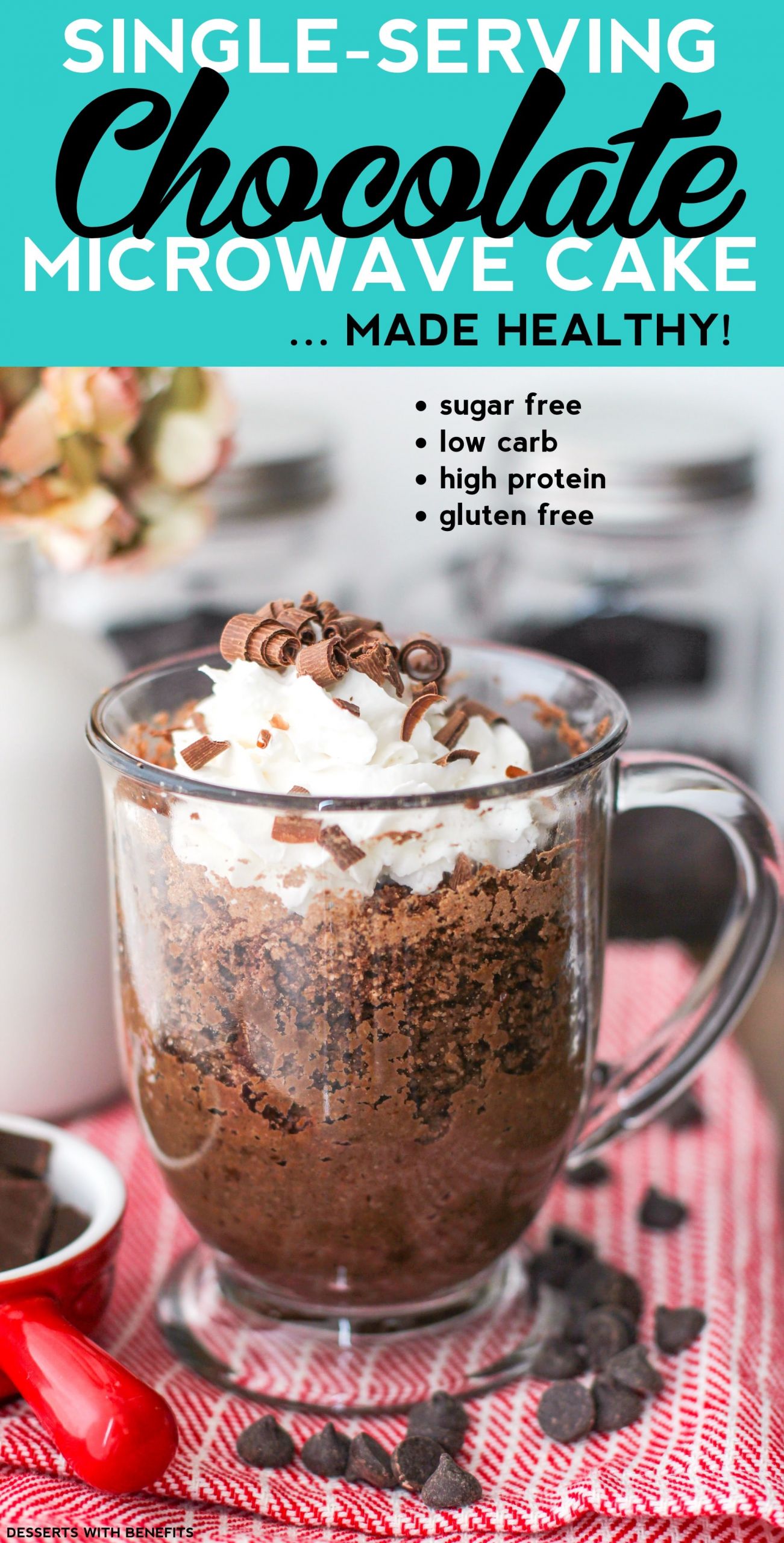 Single Serving Microwave Desserts
 Healthy Single Serving Chocolate Microwave Cake