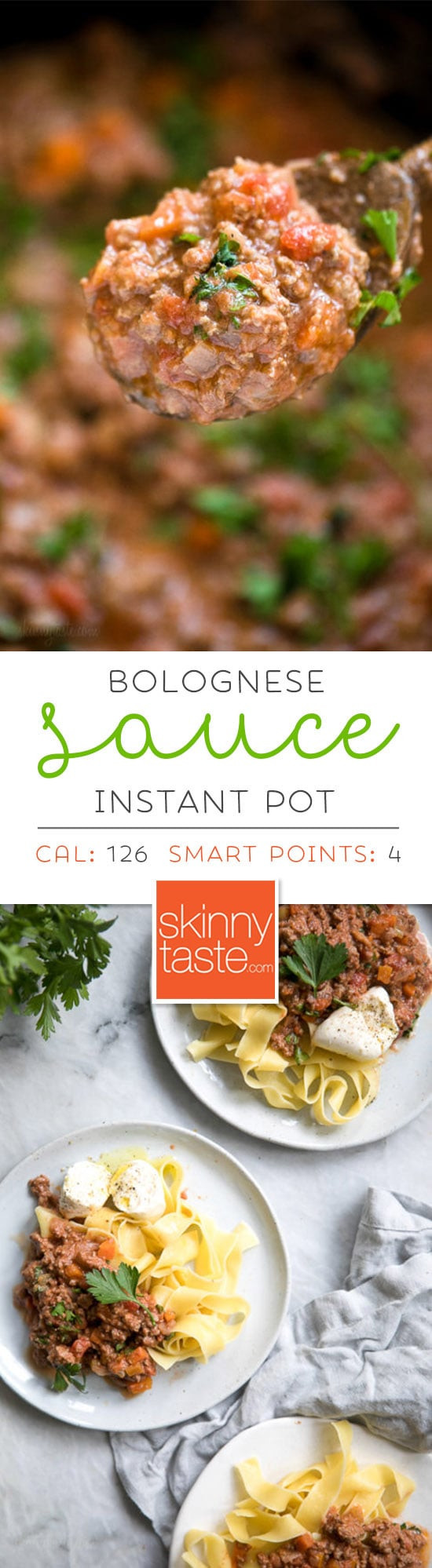 Skinnytaste Instant Pot Recipes
 Bolognese Sauce Recipe Instant Pot Skinnytaste