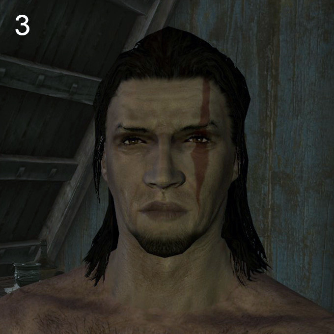 Skyrim Hairstyles Male
 Male Warpaints By KrimsonLust Hairstyles and Faces