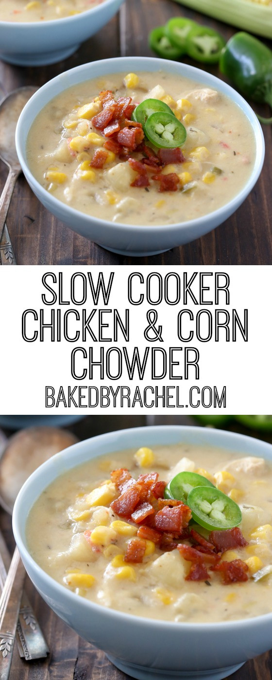 Slow Cooker Chicken Corn Chowder
 Slow Cooker Chicken and Corn Chowder