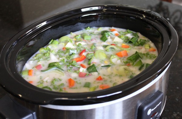Slow Cooker Chicken Corn Chowder
 Slow Cooker Chicken Corn Chowder – Easy Crock Pot Soup