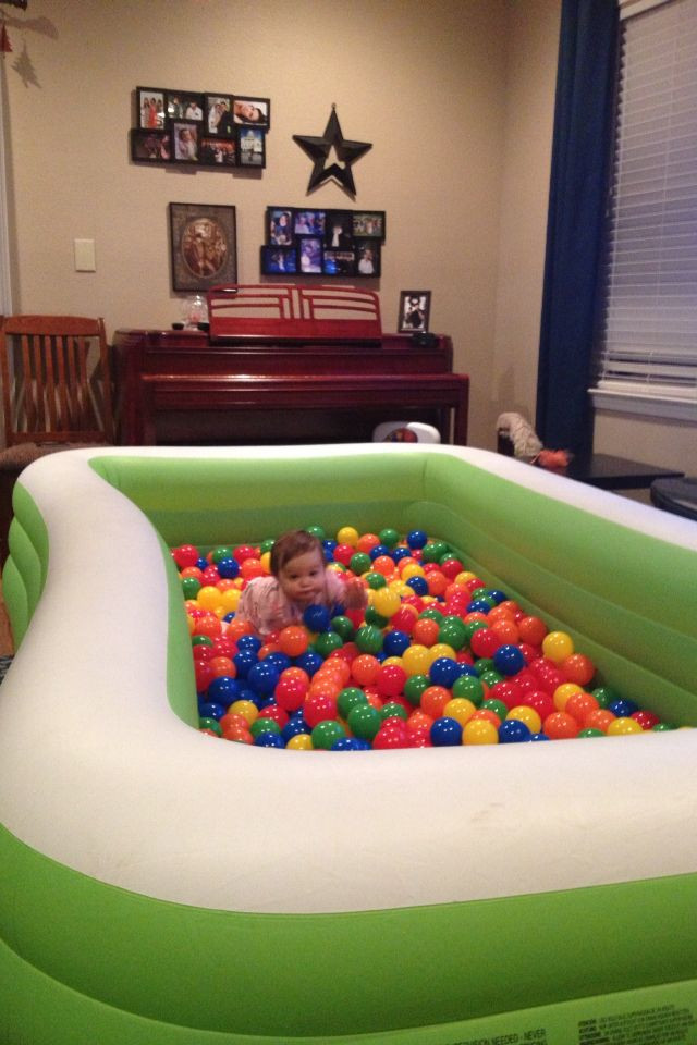 Small 1St Birthday Party Ideas
 DIY ball pit birthday party I looked into renting a ball