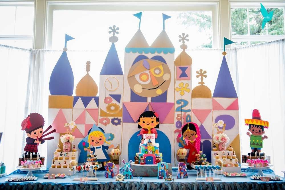 Small 1St Birthday Party Ideas
 Amazing It s A Small World birthday party See more party