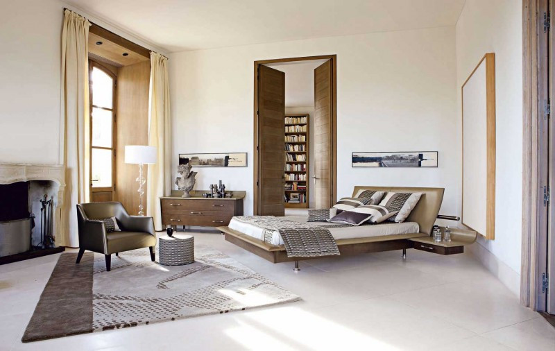 Small Bedroom Interior Design
 Modern Inspiring Bedroom Interior Design by Roche Bobois