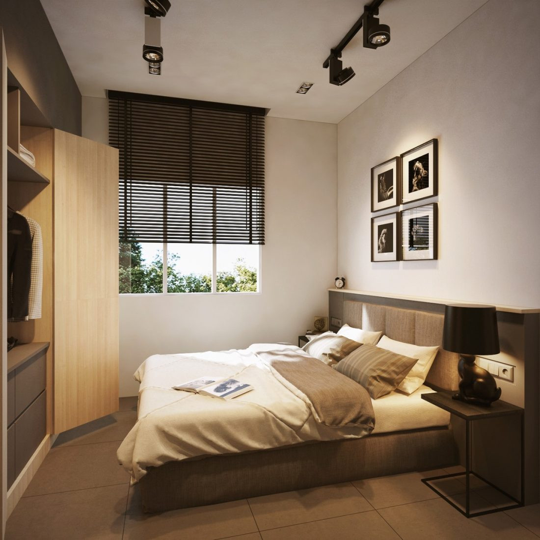 Small Bedroom Interior Design
 Masculine interior design SA65 Semi D Penang