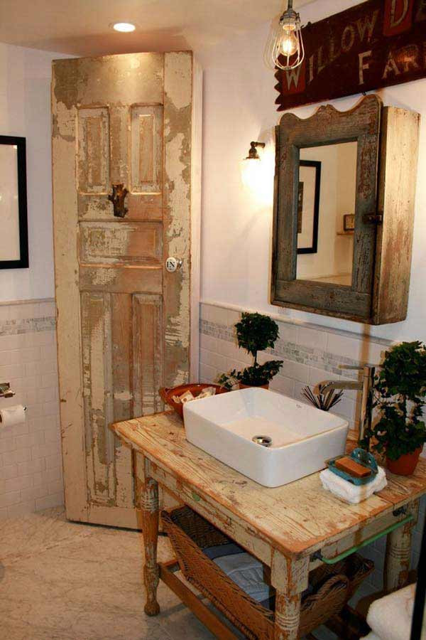 Small Country Bathroom Ideas
 30 Inspiring Rustic Bathroom Ideas for Cozy Home