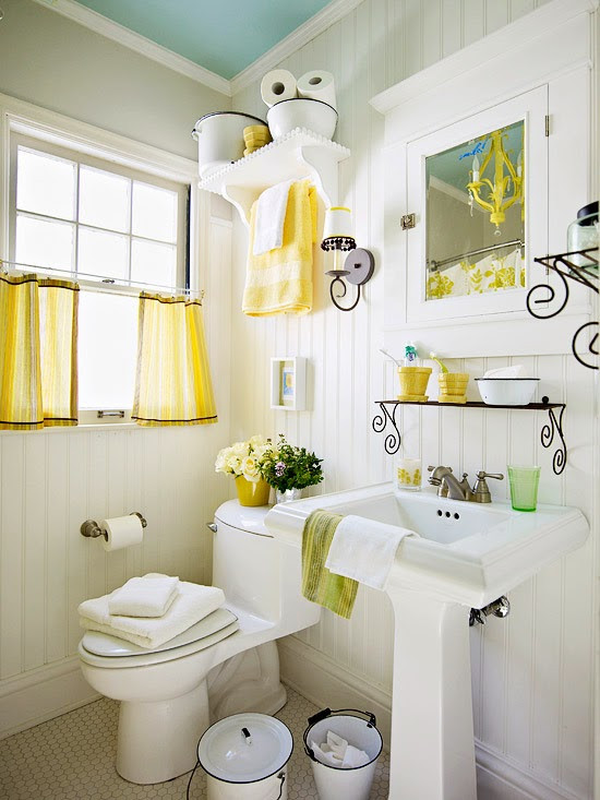 Small Country Bathroom Ideas
 Modern Furniture 2014 Clever Solutions for Small