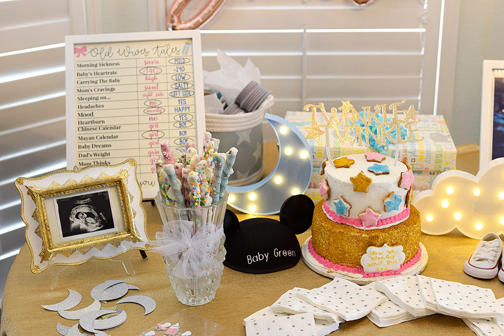 Small Gender Reveal Party Ideas
 How We Wonder What You Are Our Gender Reveal Party