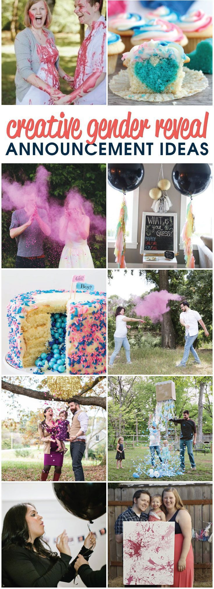 Small Gender Reveal Party Ideas
 543 best images about Party Inspiration on Pinterest