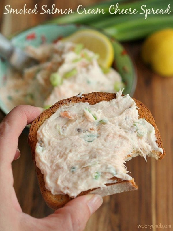 Smoked Salmon And Cream Cheese Dip
 Smoked Salmon Cream Cheese Dip or Spread The Weary Chef