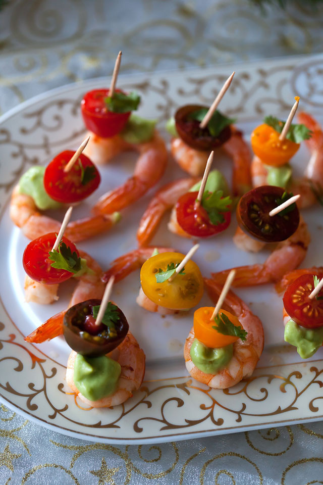 Smoked Salmon Appetizers
 Prawns & smoked salmon appetizers Travelling oven