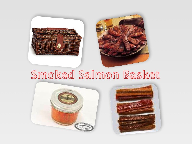 Smoked Salmon Gift Basket
 Smoked Salmon Gift Basket Ed s Kasilof Seafoods