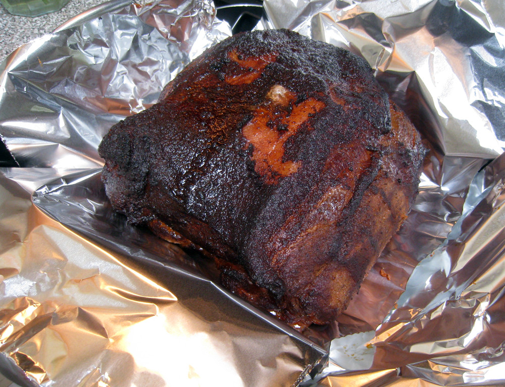 Smoking A Pork Shoulder
 Smoked Pork Shoulder Boston Butt Recipe – Home Is A Kitchen