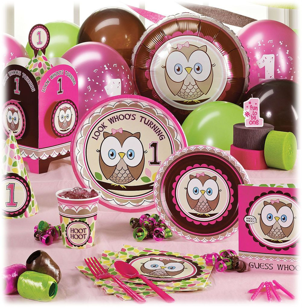 So Baby Be The Life Of The Party
 Owl Birthday Party Supplies and Ideas if i have a baby