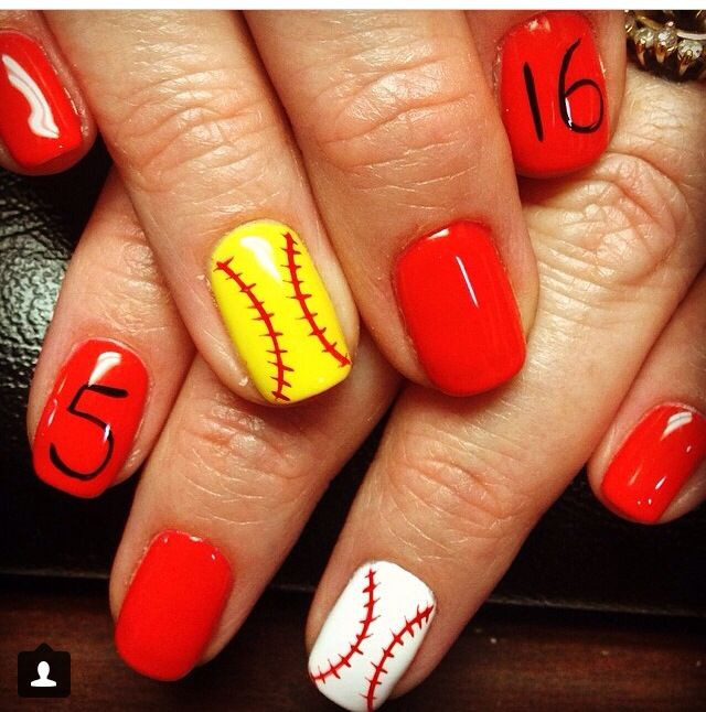 Softball Nail Designs
 Best 25 Softball nails ideas on Pinterest