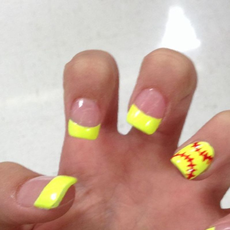 Softball Nail Designs
 Softball Nail Designs The Trend The Year Stylepics