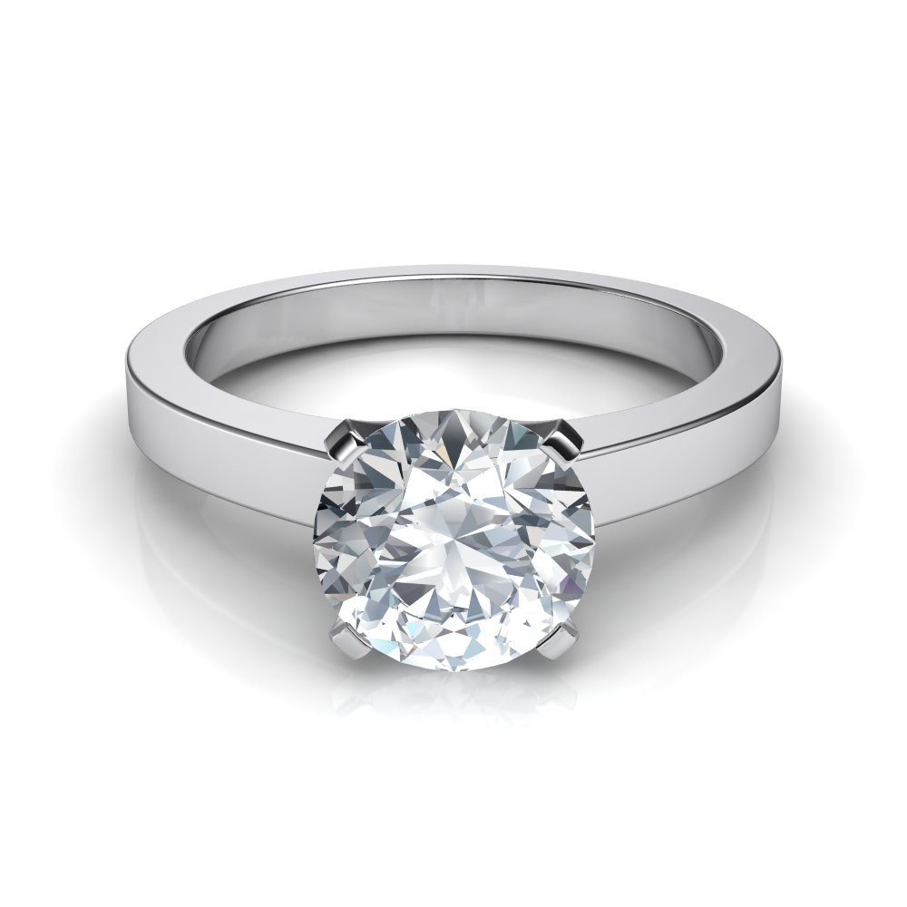 Solitaire Diamond Rings
 Novo Solitaire Diamond Engagement Ring