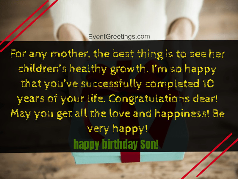 Son Birthday Quotes
 30 Best Happy Birthday Son From Mom Quotes With
