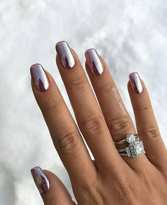 Sophisticated Nail Colors
 50 Eye Catching Chrome Nails to Revolutionize Your Nail Game