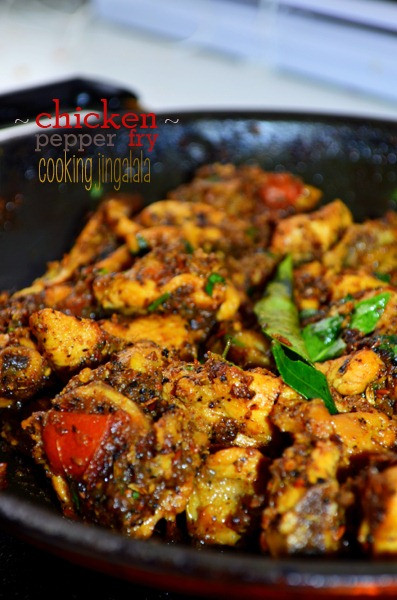 South Indian Chicken Recipes
 Pepper Chicken Fry