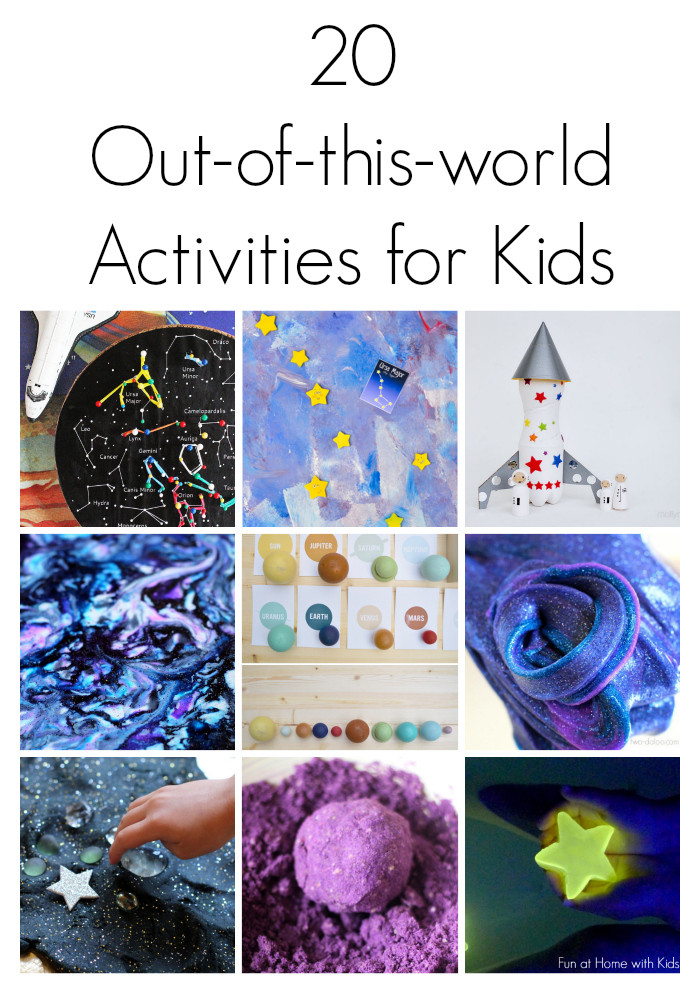 Space Craft For Kids
 20 Outer Space Themed Activities for Kids