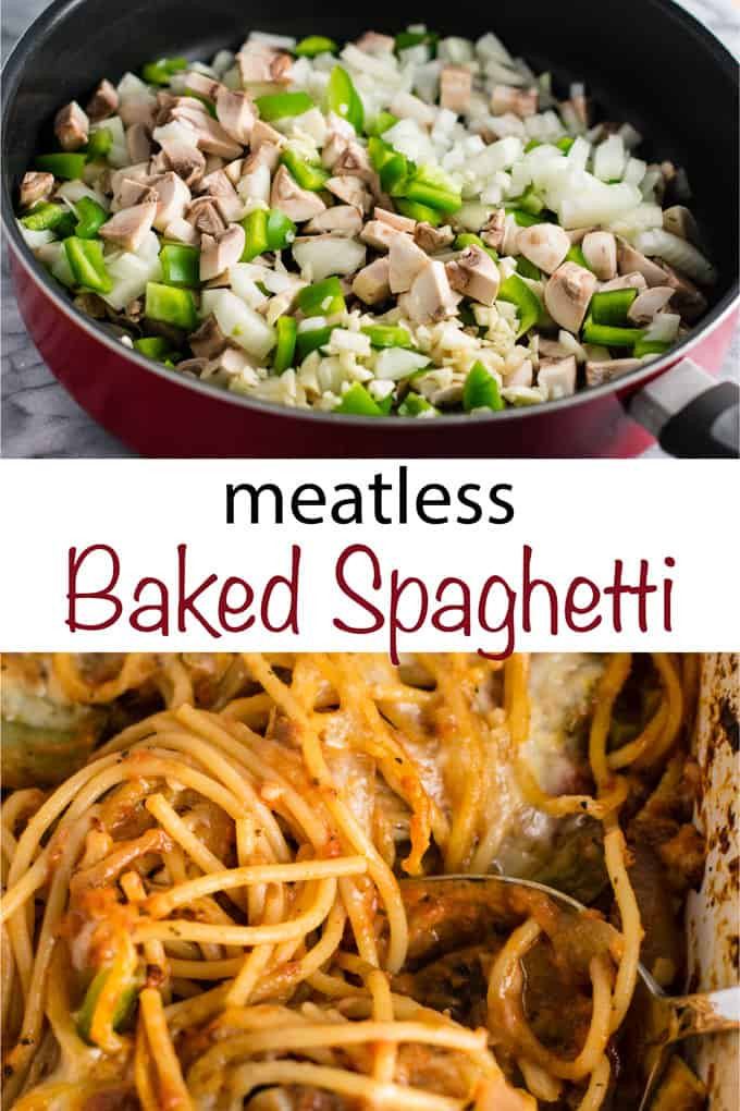 Spaghetti Vegetarian Recipes
 Ve arian Baked Spaghetti Recipe Build Your Bite