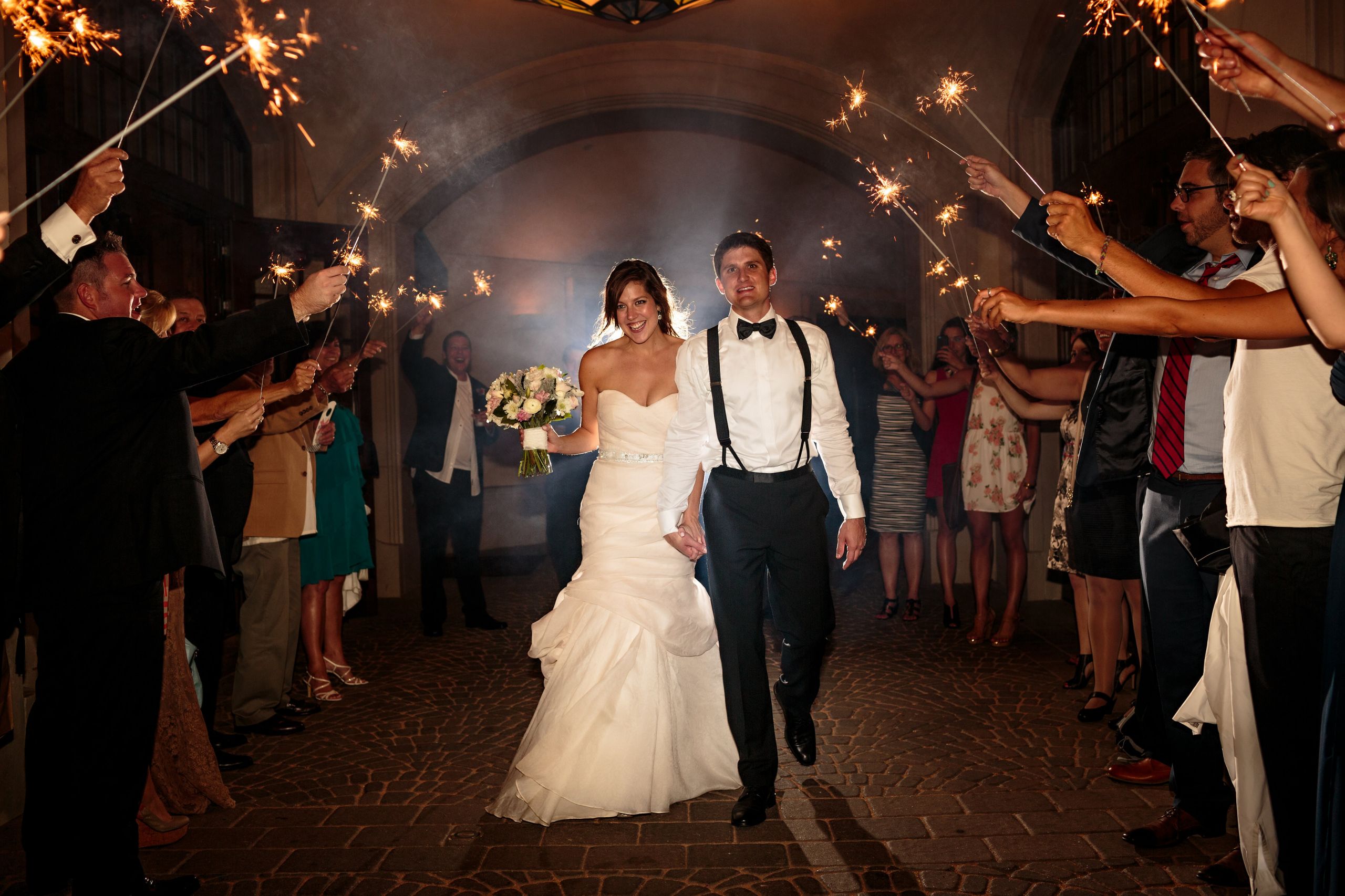 Sparkler Wedding Exit
 Using Sparklers at Weddings